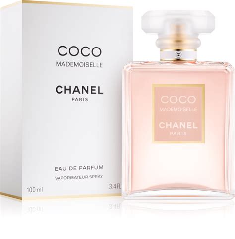 Eau de parfum coco mademoiselle de chanel .